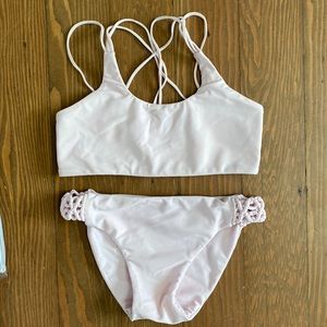 Mikoh mini 2 piece bikini girls size XL
